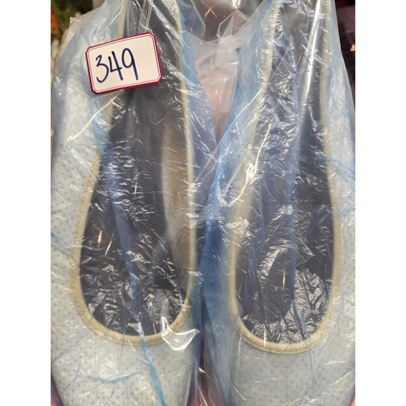 Keds Ballet Flats Sz 9.5 Yellow Canvas Polka Dot Slip On Casual Shoes Women #349 - Picture 8 of 9